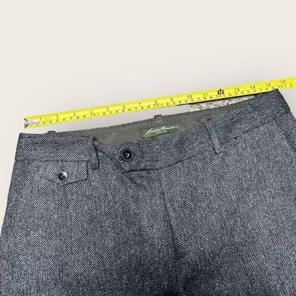 Eddie Bauer Pants Women’s 8 Blakely Fit Wool Silk Blend Gray Dress Trousers - Picture 6 of 9